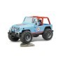 Bruder Jeep Cross Country de curse albastru